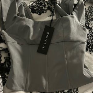 White fox, small, gray